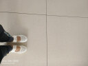 斯凯奇（Skechers）2023网面女鞋休闲鞋平底单鞋舒适玛丽珍鞋104345 乳白色 36  晒单实拍图