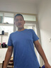迪卡侬（DECATHLON）短袖速干衣T恤男上衣运动透气半袖宽松训练健身跑步FICM 亚麻蓝 面料升级 XL (欧码版型，建议拍小一码) 实拍图