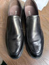 百丽舒适真皮正装鞋男新款黑色圆头套脚商务皮鞋B3GK7CM1 黑色 44 (270mm) 实拍图
