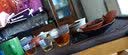 TOYO-SASAKI GLASS【品牌官旗】日本进口东洋佐佐木玻璃公道杯茶具分茶器锤目纹公杯 水晶公杯+和风品茗杯 实拍图