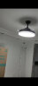 雷士照明（NVC）风扇灯大瓦数客厅氛围感三色光吊扇灯大尺寸餐厅隐形扇叶变频送风灯具空气循环带遥控 实拍图