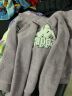 卡帕（Kappa）羊羔绒外套情侣男女泰迪绒立领外套运动卫衣 漂白-001 S 实拍图