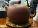 万壶园紫砂壶泡茶壶宜兴原矿全紫砂手工茶具套装倒把西施壶小品杯泡茶器 朱泥单壶200ml 实拍图