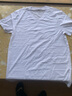 七匹狼t恤男士短袖100%纯棉打底衫背心春夏季薄款汗衫半袖圆领老头衫 100%纯棉V领3件白色+白色+灰色 2XL (180/105推荐体重150-170斤) 实拍图