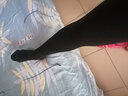 浪莎（LangSha）打底裤袜女棉裤加绒加厚冬季外穿显瘦黑色肉色高腰保暖踩脚连裤袜 500克连袜黑色零下-5-20℃ 1条 实拍图