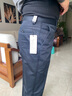 牧泰（MUTAI）春秋季厚款商务休闲裤男宽松中年男裤弹力男裤中老年男裤子男高腰 19#深蓝色 33码(2.6尺腰围) 实拍图