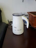 拓璞妙可杯婴儿宝宝温奶暖奶热奶打奶冲奶粉器保温0胶0塑煮牛奶304不锈钢TM200 白色 0.25L 实拍图