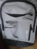 酷咖双肩包男士背包15.6英寸电脑包大容量初高中大小学生书包男女 浅灰色 实拍图