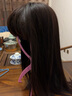 恒发假发女自然全头套长发长直发中长发逼真时尚女士真发齐刘海式 板栗色(大码)+五件套 长发 实拍图