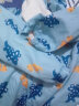婴儿加绒外套女宝宝儿童男童冬装秋冬衣服小童洋气3加厚1岁棉衣 绒里蓝色 110cm 实拍图