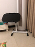京好 床边电脑桌家用懒人床上可升降移动折叠小型站立办公双台面E137 单台面双挡条黑色-粗腿豪华版 散装发货 实拍图