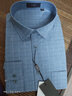 杉杉（Firs）长袖衬衫男士高端品牌格子休闲衬衣春季高档时尚条纹衬衫 TRT4373长袖 41 实拍图