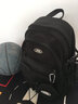 长臂猿书包女生高中学生初中生大容量轻便大学生男生背包新款高年级日系旅行包秋冬季高颜值韩版电脑包双肩包 黑色大号带灰色挂饰 实拍图