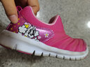 巴布豆（BOBDOG）毛毛虫童鞋秋冬季男童软底休闲鞋儿童运动鞋女 玫红 32 适合脚长19.2cm 实拍图