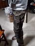 佐优品（zuoyoupin）秋冬季大口袋工装裤男士潮牌宽松纯棉潮流直筒阔腿长裤休闲裤子男 灰色 2XL(建议130-145斤) 实拍图