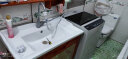 荣事达(Royalstar）洗衣机 8公斤全自动波轮洗衣机 仿生洗护节能省水  透明灰ERVP192016T 实拍图