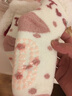 南律宝宝袜加绒袜套婴儿袜冬季加厚保暖儿童地板袜防滑男女袜子睡眠袜 大红小熊 M码(2-4岁) 实拍图
