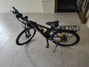 凤凰（Phoenix）新国标电动自行车锂电池助力车山地自行车男女士单车成人电瓶车 699破风轮21速黑红-6AH续航18km 实拍图