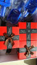 卡奈亚（Crnaira）2022新款时尚品牌男子手表防水石英双日历多功能男士腕表大气男表夜光日期星期 钻石双日历间金带蓝面金针+皮表带 实拍图