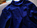 迪卡侬（DECATHLON）儿童紧身衣保暖训练服儿童运动透气速干衣秋长袖内衣KIL 紧身衣-【深蓝色】- 针织款 120 （5-6岁 113-121） 实拍图