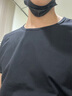 简束 短袖T恤男纯色棉质t恤夏季休闲运动紧身t恤男圆领修身打底汗衫潮 花灰色 3XL （87kg左右） 实拍图