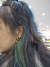 蒙倩（Meng Qian）2024流行挂耳染发剂挑染彩色染发膏渐变色漂粉绿色粉紫色蓝色 实拍图
