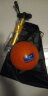 百斯卡 中考充气实心球 2KG中小学考试比赛训练达标2公斤橡胶实心球 (小学生用)1KG实心球桔色 实拍图