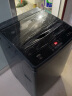 TCL 10公斤大容量全自动波轮洗衣机 宽电压水压 整机保修三年 洁净桶风干（墨海蓝）B100T100 实拍图