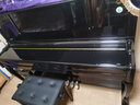 星海钢琴家用练习新款XU升级款立式钢琴专业演奏儿童成人初学习考级 123cm88键AC300黑色专业演奏 实拍图