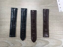 转角手工定制表带凹凸接口鳄鱼皮手表带定做加长真皮牛皮表带订做男女 小牛皮 0 实拍图