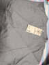 无印良品 MUJI 女式 新疆棉 轻量法兰绒 罩衫 W9AC507 灰色 S 实拍图