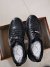沙驰男鞋夏季新品牛皮时尚系带男鞋舒适运动休闲鞋皮鞋 X20422959-单皮薄款 38 实拍图