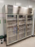 澳柯玛（AUCMA）展示柜冷藏保鲜柜 立式商用冷藏柜玻璃门水果蔬菜鲜花多门厨房冰箱陈列柜饮料柜 豪华款 | 三门1380L | VC-1380HT 实拍图