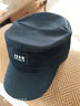 jeep吉普 帽子男士全封口平顶帽户外休闲帽子冬季纯色刺绣鸭舌帽 深蓝色 2XL(60-62CM) 实拍图