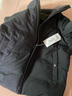鸭鸭（YAYA）羽绒服男短款绵羊毛领厚款保暖中老年秋冬休闲外套21959藏青170 实拍图
