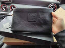 赫泽琼斯HEZZJONS男士小手包进口意大利牛皮手拿包青年时尚潮流简约真皮手机包男神英伦休闲软皮手包 黑色进口意大利牛皮 晒单实拍图