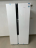 西门子(SIEMENS) 630升 精控恒鲜 一级能效 变频对开双开门冰箱 无霜冷藏 大容量 白色 BCD-630W(KX63EA20TI) 实拍图
