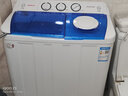 海飞（haifei）10公斤半自动双缸双桶尔波轮洗衣机大容量老人家用宿舍出租房半自动双桶洗衣机洗脱一体 蓝色 实拍图