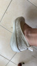 斯凯奇（Skechers）夏季女鞋2024新款蕾丝软底网面健步鞋一脚穿蹬休闲鞋老人鞋妈妈鞋 自然色-NAT 37 晒单实拍图