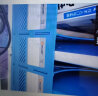 浩立信（LISON）四联文件框  蓝色 办公桌面用品塑料文件框 文件夹收纳盒资料架 实拍图