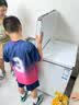 IFUBXY KIDS儿童足球服套装男定制短袖小学生训练服个性运动队服印字夏季球衣 D8831宝蓝色（赠送护腿板袜子） S 实拍图