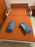 耀沉【24小时发货】折叠沙发床两用小户型客厅双人多功能沙发床可储物 蓝色绒布（大空间储物款） 宽1.2米长1.93米（8cm海绵） 实拍图