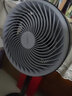 美的（Midea）电风扇家用大风力落地扇宿舍卧室节能低噪轻音桌面小风扇立式电扇 【经典热卖款 7叶加宽网罩】SAF35MA 实拍图