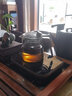 顶壶deskpot 超薄静音电陶炉煮茶器专用茶炉茶具电陶炉煮茶炉升降内胆泡茶煮茶器迷你小陶炉 DH-81T电陶炉600W胡桃木水烧开8-10分钟 实拍图