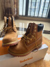 添柏岚（Timberland）踢不烂经典大黄靴高帮马丁靴户外防水真皮宽版女 10361W 37.5 实拍图