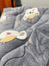 南极人（Nanjiren）羊羔绒被子冬季被芯加厚春秋被单人棉被宿舍冬被加绒毛毯垫被褥子 羊羔绒-太空乐园ML【双面加绒】 150x200cm 约6斤 实拍图