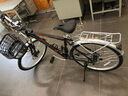 凤凰（Phoenix）自行车男女款式复古普通勤新型省力上班代步轻便变速家用老式单车 铝架黑绿【禧玛诺21速】26寸贝娜 实拍图