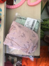 恒源祥母亲节送妈妈内裤女纯棉裆抗菌中老年人高腰收腹大码女式平角短裤 花朵款（肤色+木绿+豆沙+绣红） XL (175) 实拍图
