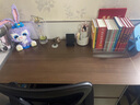 耐家（Naijia）台式家用办公桌卧室带抽屉桌椅组合简约现代书桌书柜组合学习桌 【单桌】深胡桃色100CM 实拍图