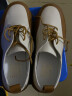 莱尔斯丹Y系列时尚复古系带圆头厚底牛津鞋单鞋2T50801 驼色+米白色CML 38 晒单实拍图